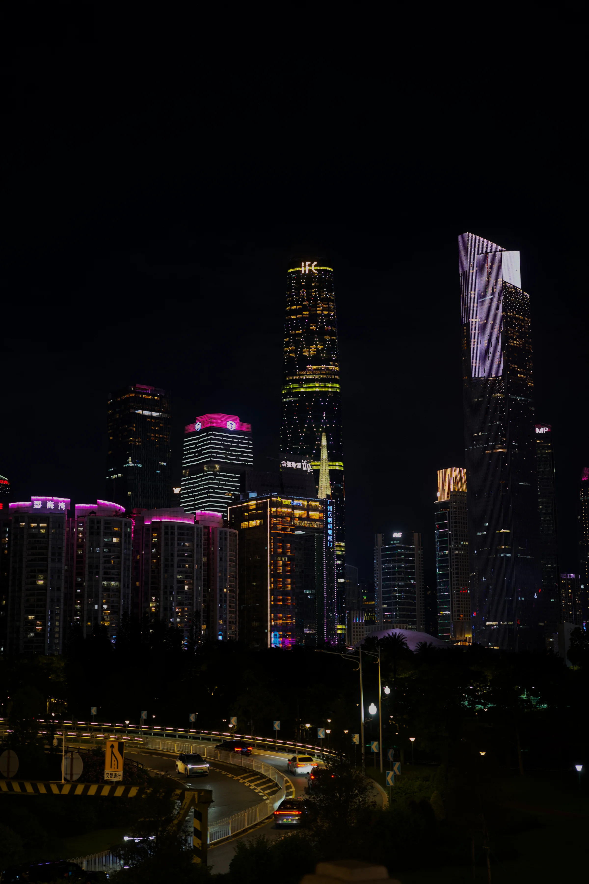 Night skyline